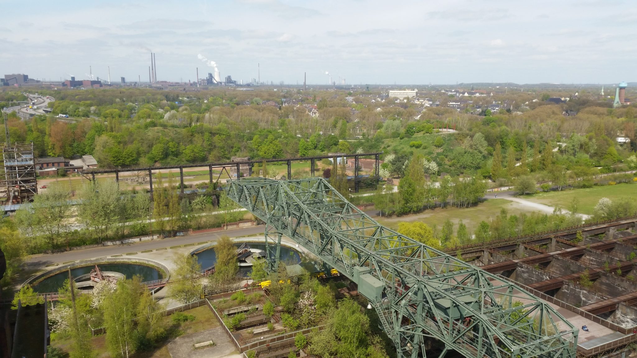Blick vom Hochofen